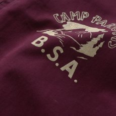 画像10: 〜60's Champion COTTON PRINT ZIP HARRINGTON JACKET "CAMP PARSONS BSA" (10)