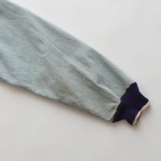 画像10: 〜60's UNKNOWN BRAND COTTON BLUE COVERT ZIP BLOUSON (10)