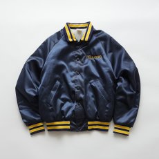 画像3: 〜80's ARISTO JAC NYLON BACK PRINT QUILTED LINED SNAP BLOUSON "Ford" "MADE IN USA" (3)
