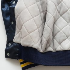 画像11: 〜80's ARISTO JAC NYLON BACK PRINT QUILTED LINED SNAP BLOUSON "Ford" "MADE IN USA" (11)