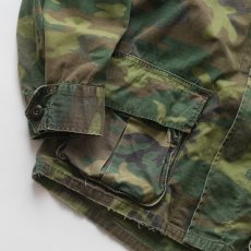 画像7: 69's US ARMY RIP-STOP COTTON POPLIN ERDL LEAF CAMOUFLAGE JUNGLE FATIGUE JACKET "5th MODEL" (7)