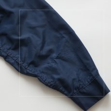 画像13: 〜60's UNKNOWN BRAND NYLON BACK FLOCK PRINT ZIP HARRINGTON JACKET "Blue Water Boats" (13)