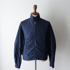画像14: 〜60's UNKNOWN BRAND NYLON BACK FLOCK PRINT ZIP HARRINGTON JACKET "Blue Water Boats" (14)