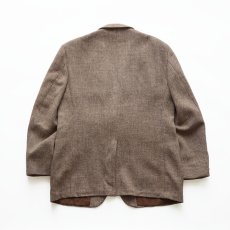 画像3: 〜80's STAFFORD "Harris Tweed" WOOL TWEED TAILORED JACKET "TAILORED IN THE USA" (3)