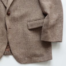 画像5: 〜80's STAFFORD "Harris Tweed" WOOL TWEED TAILORED JACKET "TAILORED IN THE USA" (5)