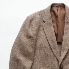 画像4: 〜80's STAFFORD "Harris Tweed" WOOL TWEED TAILORED JACKET "TAILORED IN THE USA" (4)