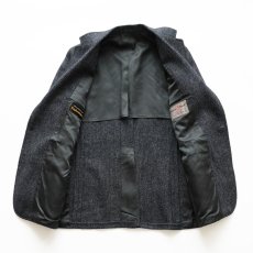 画像2: 〜80's Klopfensteins "Harris Tweed" WOOL TWEED TAILORED JACKET "TAILORED IN THE USA" (2)