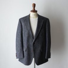 画像12: 〜80's Klopfensteins "Harris Tweed" WOOL TWEED TAILORED JACKET "TAILORED IN THE USA" (12)
