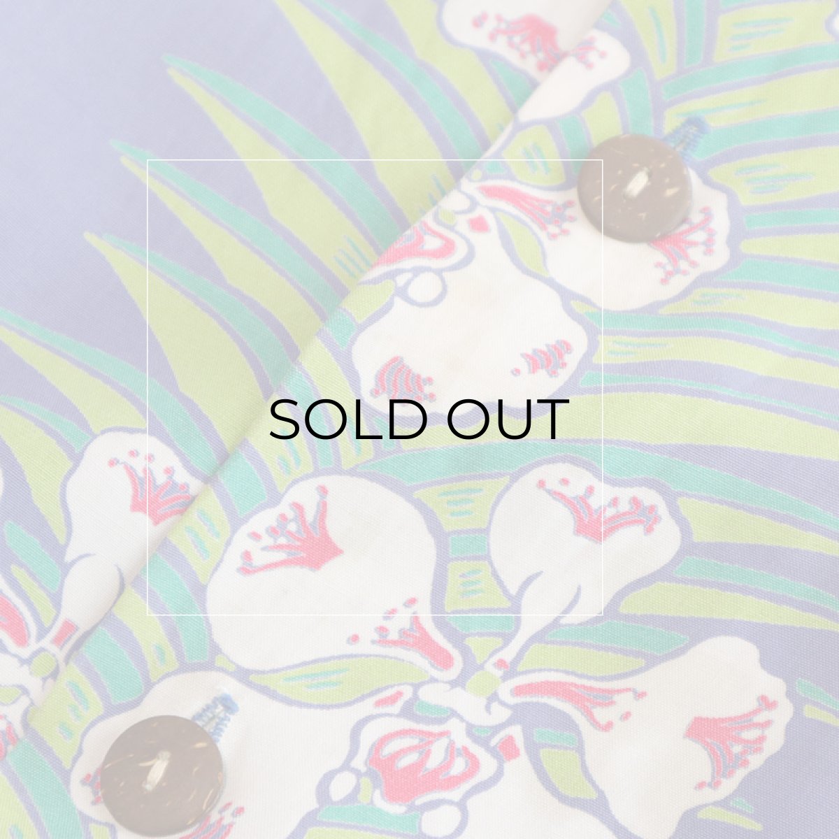 画像9: 〜50's Pacific SPORTSWEAR RAYON BORDER PATTERN S/S HAWAIIAN SHIRT (9)