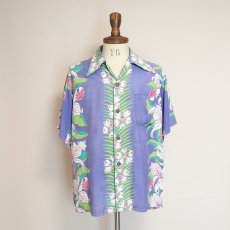 画像12: 〜50's Pacific SPORTSWEAR RAYON BORDER PATTERN S/S HAWAIIAN SHIRT (12)