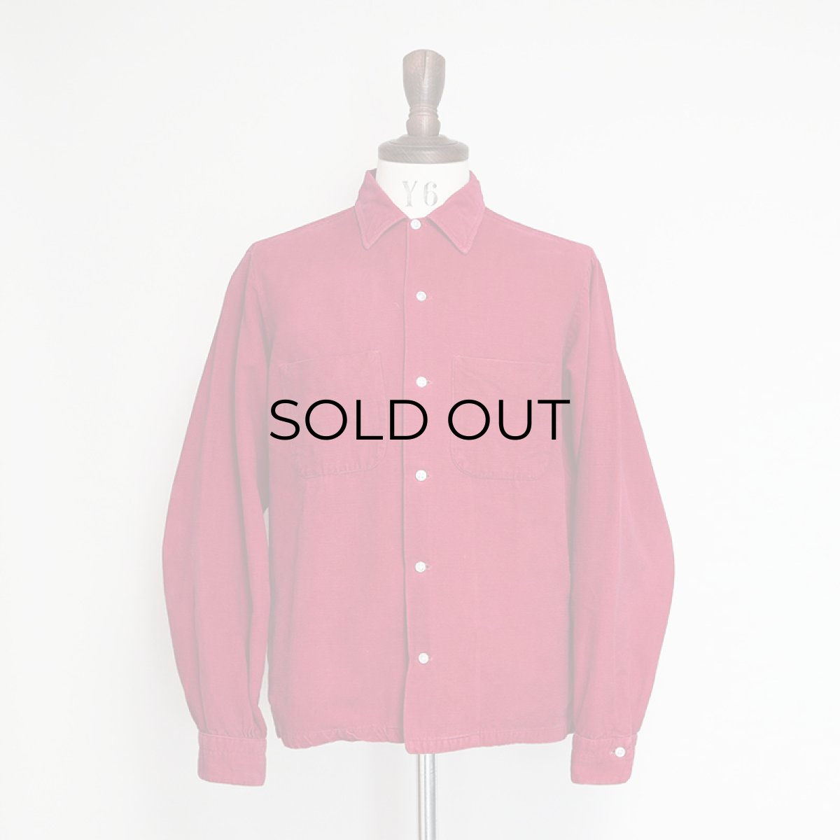 画像10: 60's SPIEGEL BORDER CORDUROY BOX SHIRT (10)
