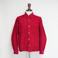 画像10: 60's SPIEGEL BORDER CORDUROY BOX SHIRT (10)