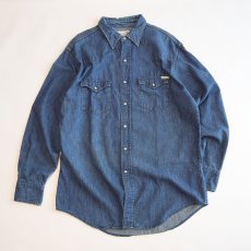 画像1: 〜80's ROEBUCKS DENIM WESTERN SHIRT (1)