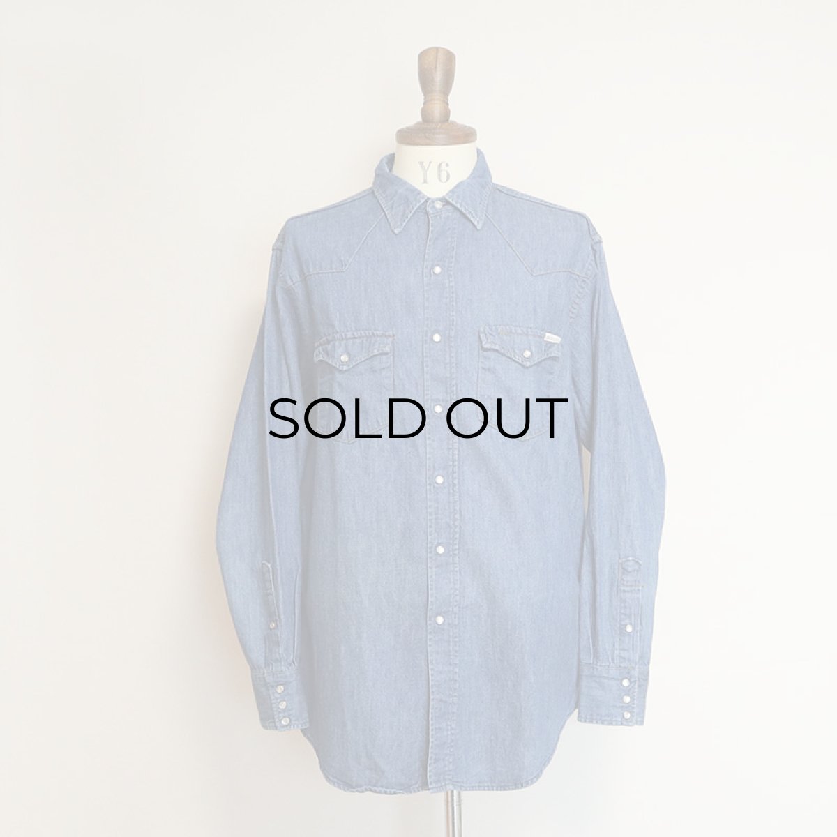 画像9: 〜80's ROEBUCKS DENIM WESTERN SHIRT (9)