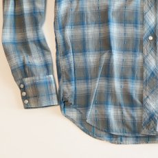 画像4: 60's Lazy-H COTTON CHECK WESTERN SHIRT (4)