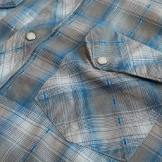 画像6: 60's Lazy-H COTTON CHECK WESTERN SHIRT (6)