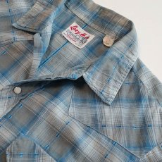 画像5: 60's Lazy-H COTTON CHECK WESTERN SHIRT (5)