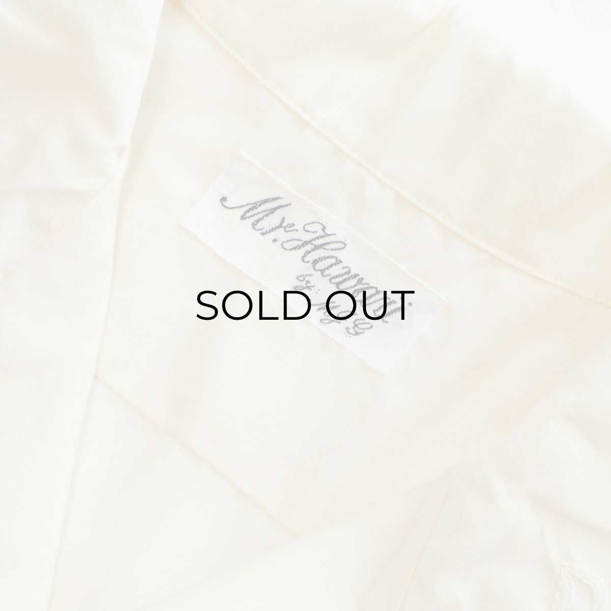 画像4: 〜70's Mr. Hawaii COTTON POLYESTER S/S CUBA SHIRT (4)