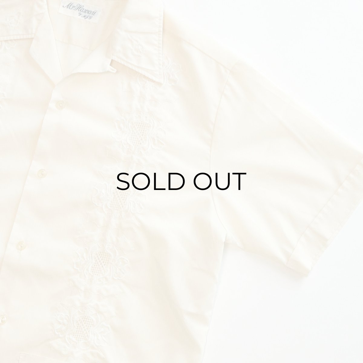 画像3: 〜70's Mr. Hawaii COTTON POLYESTER S/S CUBA SHIRT (3)