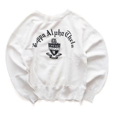 画像1: 50's Champion COTTON PRINT CREW NECK SWEAT "Kappa Alpha Theta" (1)