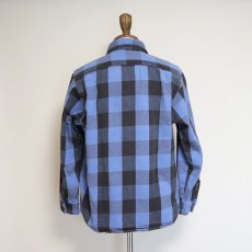 画像8: 80's McGREGOR COTTON BLOCK CHECK HEAVY FLANNEL SHIRT (8)