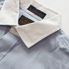 画像3: OLD CHAPS RALPH LAUREN COTTON PINPOINT OXFORD CLERIC SHIRT (3)