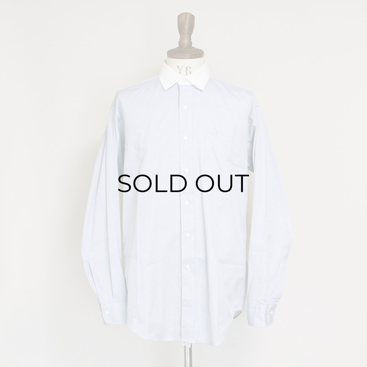 画像6: OLD CHAPS RALPH LAUREN COTTON PINPOINT OXFORD CLERIC SHIRT (6)