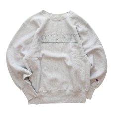 画像1: 90's Champion REVERSE WEAVE PRINT CREW NECK SWEAT "BROCKPORT" (1)