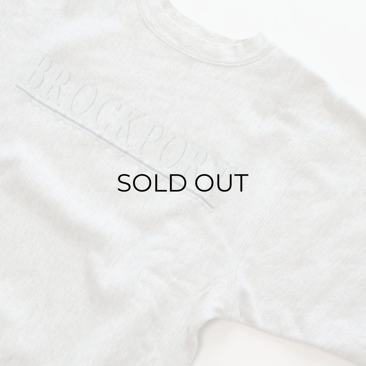 画像3: 90's Champion REVERSE WEAVE PRINT CREW NECK SWEAT "BROCKPORT" (3)