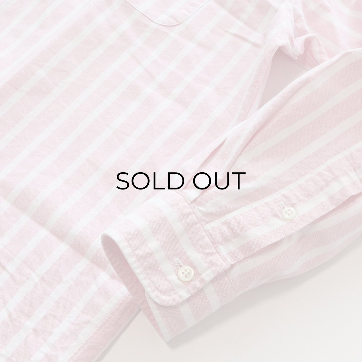 画像7: 90's Ralph Lauren "The Big Shirt" COTTON OXFORD STRIPE 2-TONE B/D SHIRT (7)