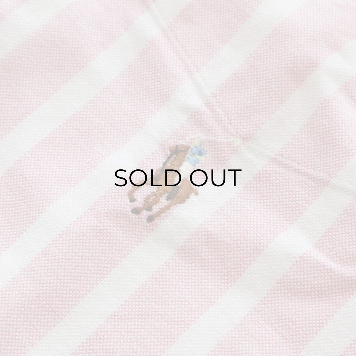 画像5: 90's Ralph Lauren "The Big Shirt" COTTON OXFORD STRIPE 2-TONE B/D SHIRT (5)