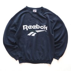 画像1: 〜90's Reebok LOGO PRINT CREW NECK SWEAT (1)