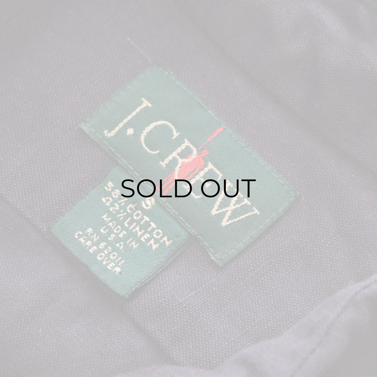 画像4: 90's J.CREW COTTON LINEN SHIRT (4)
