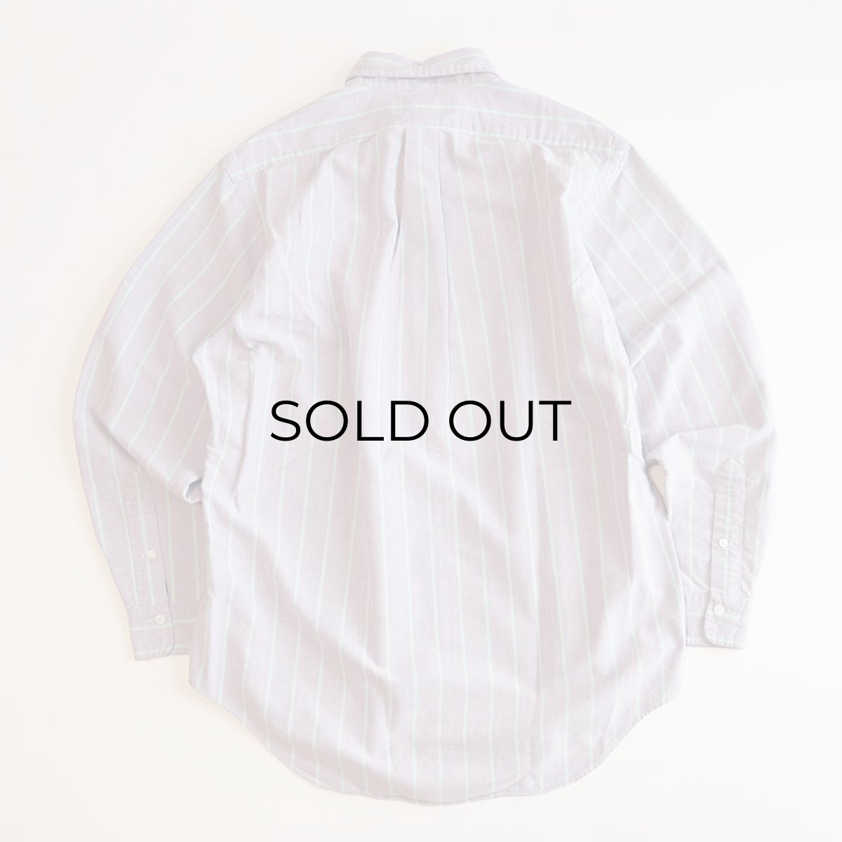 画像2: Ralph Lauren COTTON OXFORD STRIPE B/D SHIRT (2)
