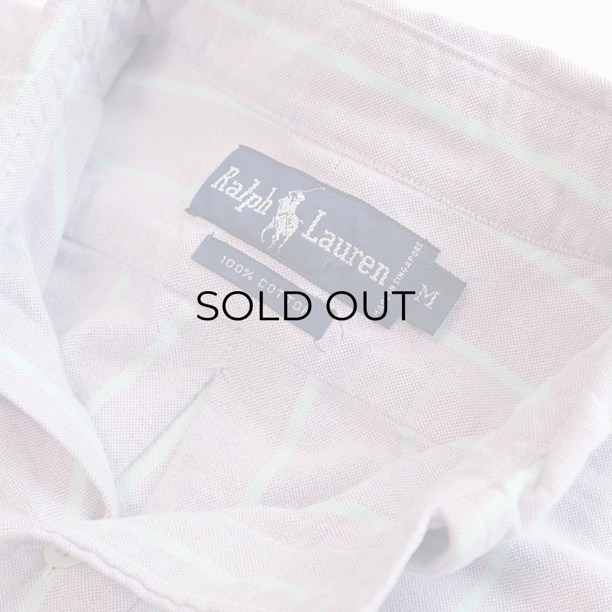 画像6: Ralph Lauren COTTON OXFORD STRIPE B/D SHIRT (6)