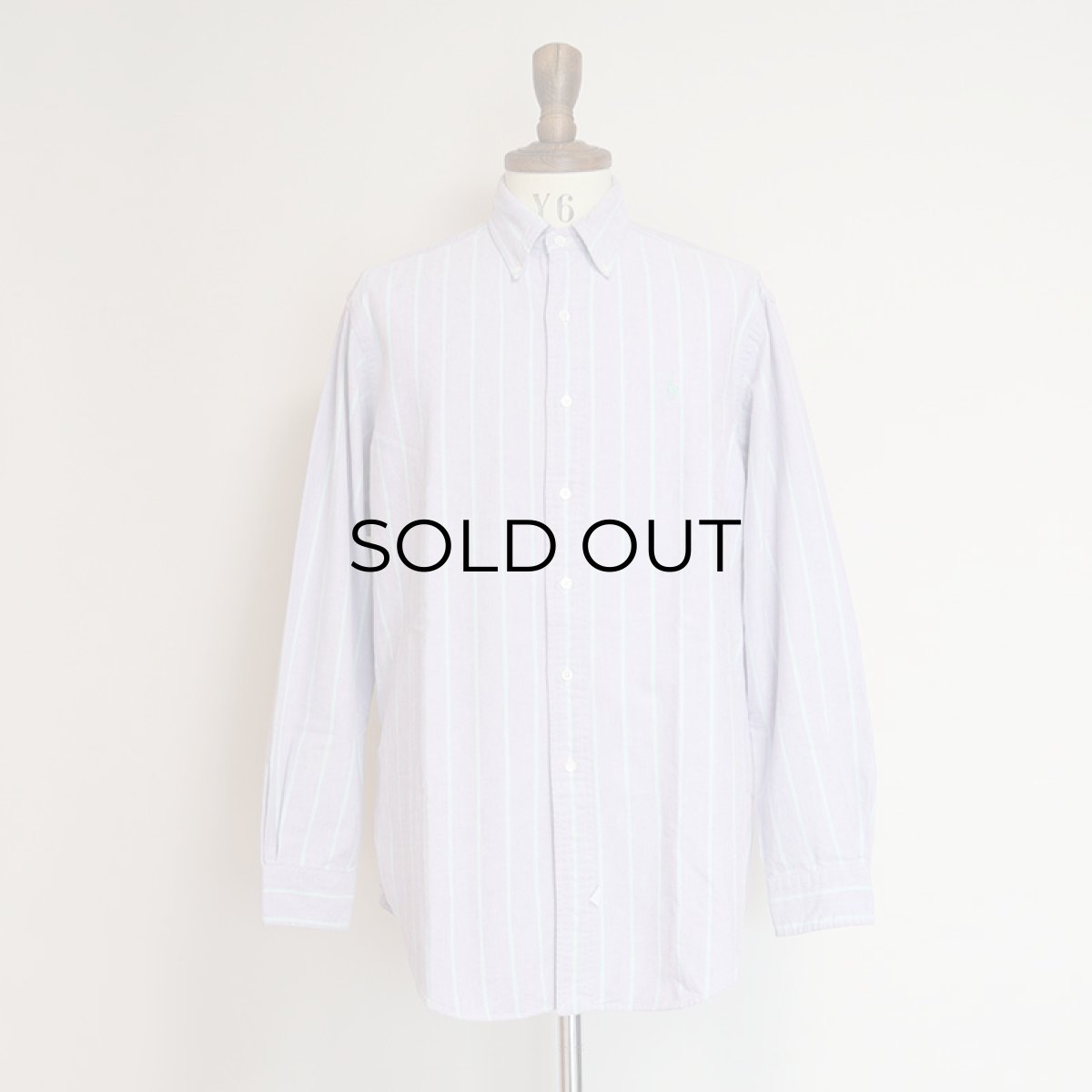 画像7: Ralph Lauren COTTON OXFORD STRIPE B/D SHIRT (7)