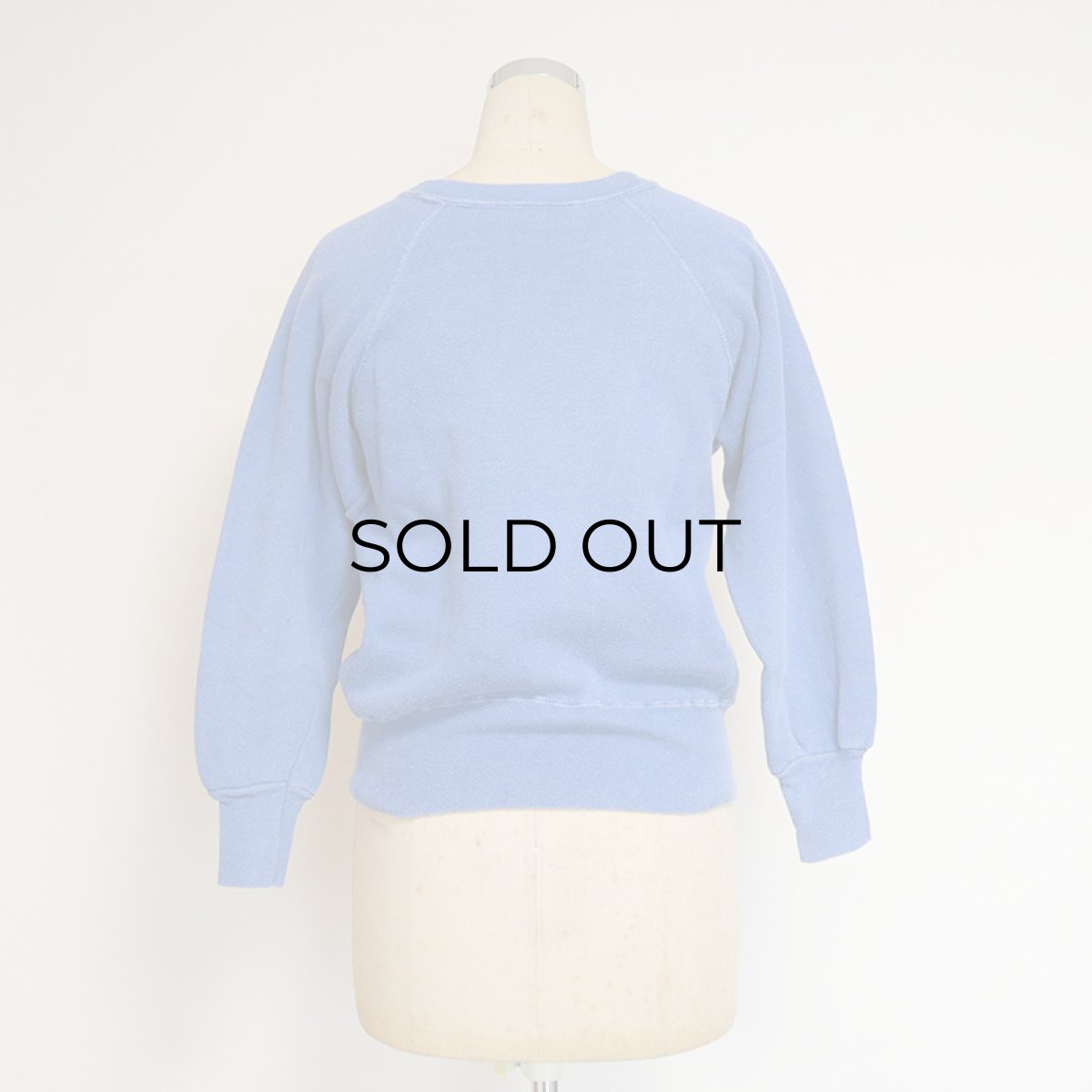 画像8: 50'S Champion COTTON FLOCK PRINT CREW NECK SWEAT "WASHINGTON UNIVERSITY" (8)