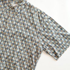 画像3: 〜90's pierre cardin COTTON ALL OVER PATTERN S/S SHIRT (3)