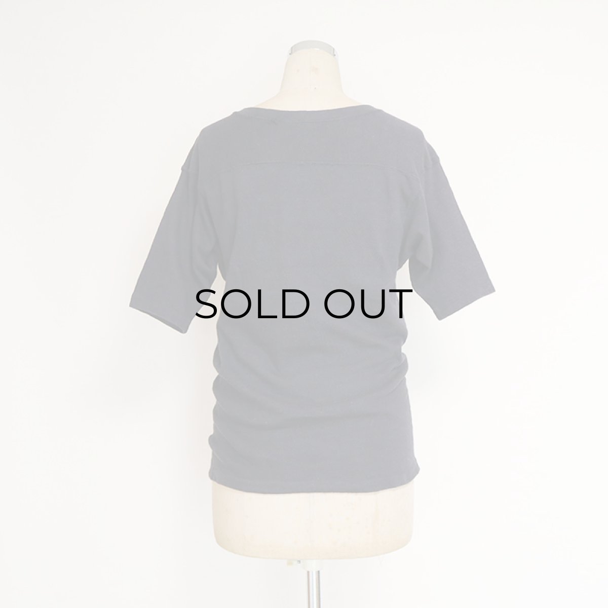 画像12: 70's Healthknit BLACK COTTON PRINT S/S FOOTBALL TEE "Rockaway OREGON" (12)