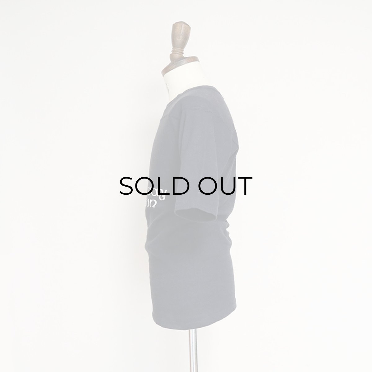 画像8: 70's Healthknit BLACK COTTON PRINT S/S FOOTBALL TEE "Rockaway OREGON" (8)