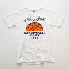 画像1: 90's NIKE COTTON W-PRINT S/S TEE "BASKETBALL CAMP 1993" (1)