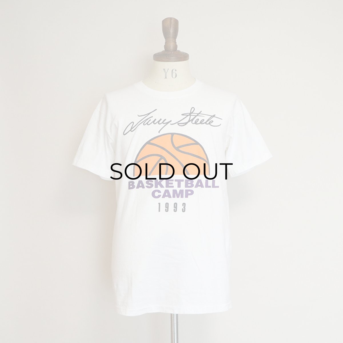 画像7: 90's NIKE COTTON W-PRINT S/S TEE "BASKETBALL CAMP 1993" (7)