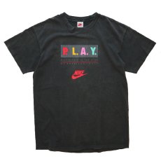 画像1: 90's NIKE COTTON PRINT S/S TEE "P.L.A.Y." (1)