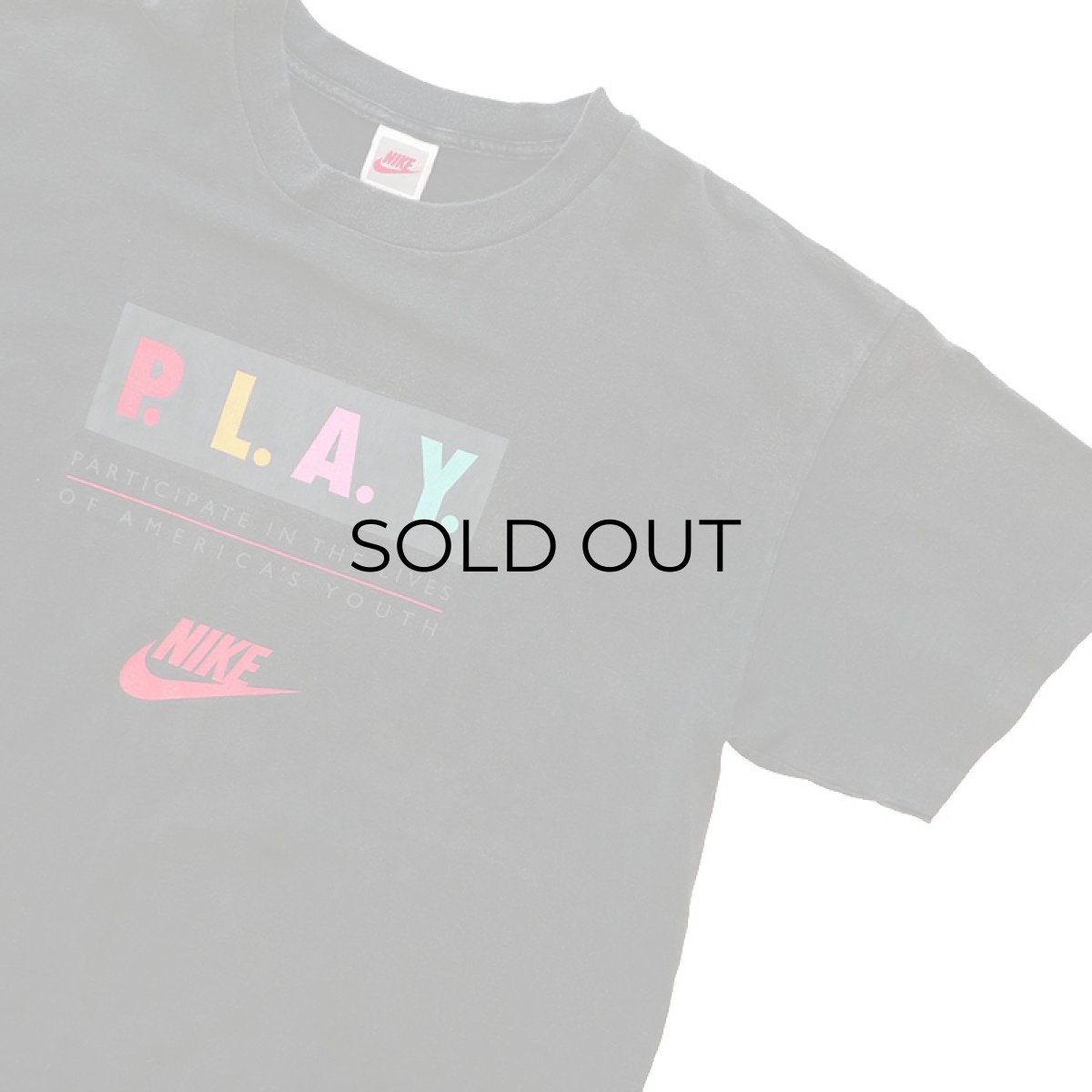 画像3: 90's NIKE COTTON PRINT S/S TEE "P.L.A.Y." (3)
