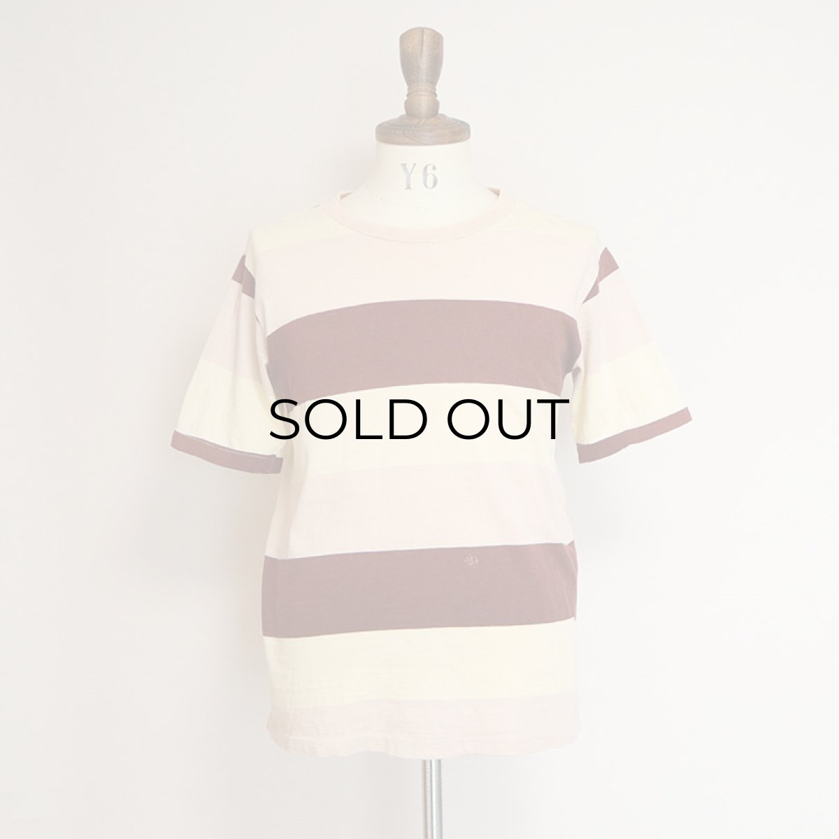 画像9: 〜70's UNKNOWN BRAND COTTON S/S BORDER TEE (9)