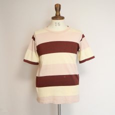 画像9: 〜70's UNKNOWN BRAND COTTON S/S BORDER TEE (9)