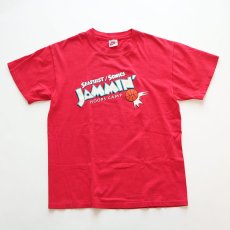 画像1: 90's NIKE COTTON W-PRINT S/S TEE "JAMMIN' HOOPS CAMP" (1)