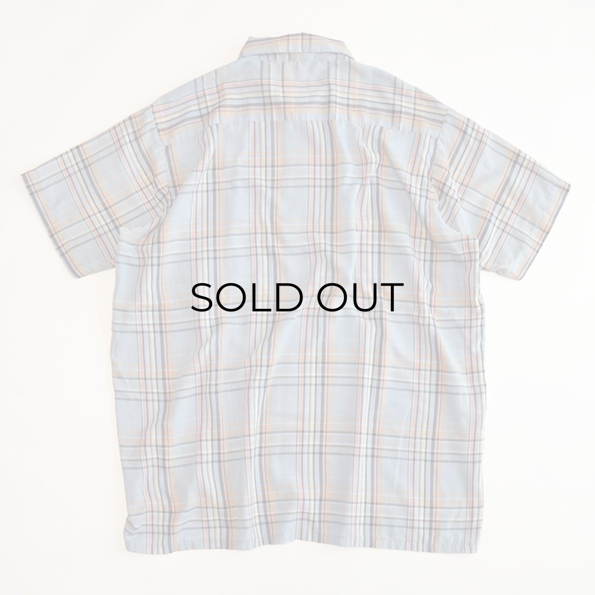 画像2: 〜70's Sovereign CHECK S/S BOX SHIRT (2)