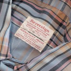 画像4: 〜70's Sovereign CHECK S/S BOX SHIRT (4)