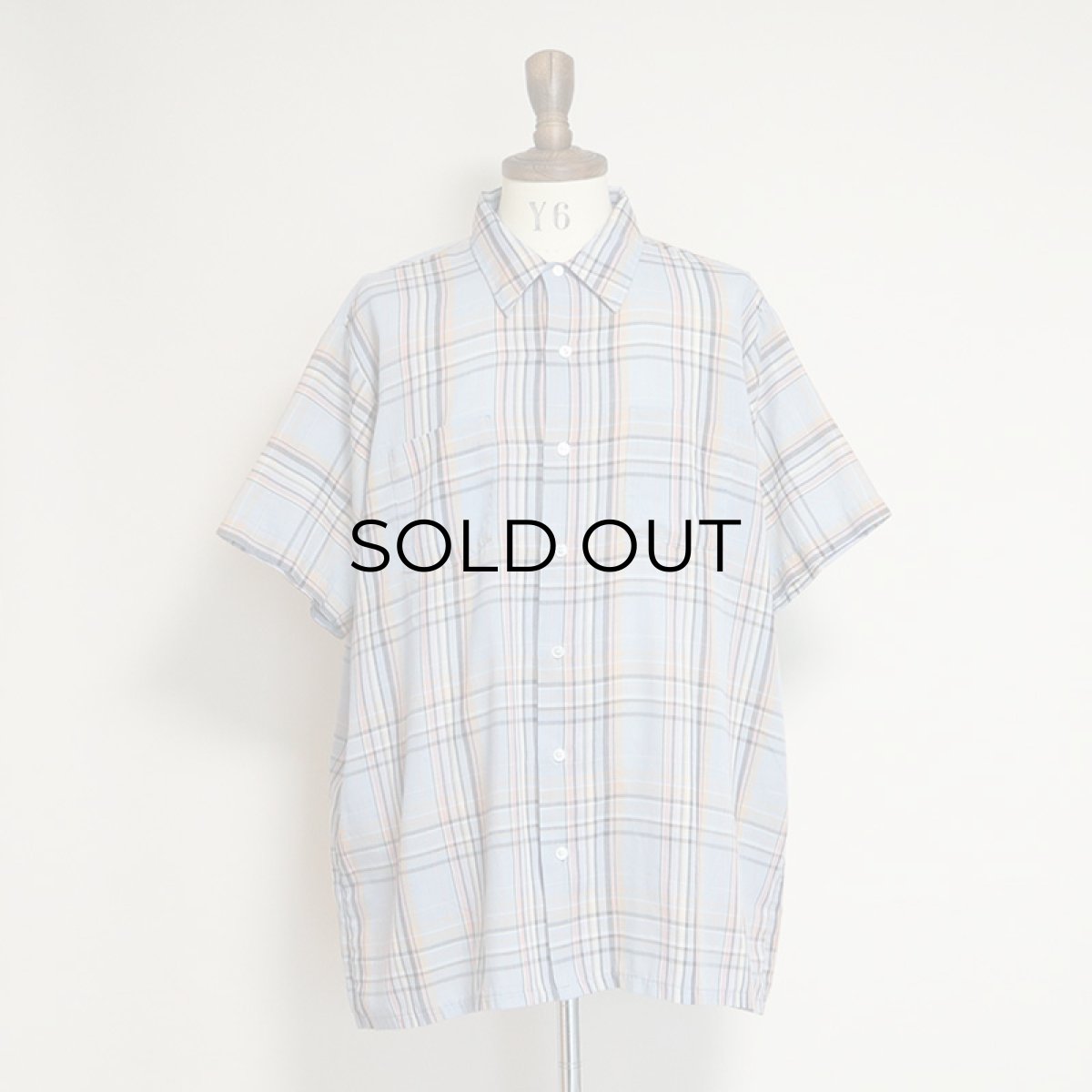 画像7: 〜70's Sovereign CHECK S/S BOX SHIRT (7)